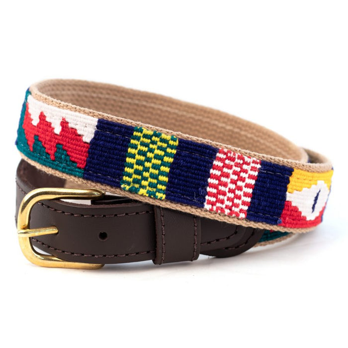 a tail we could wag Belt Classic Red White and Blue