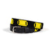 Game Day woven belt in yellow and black