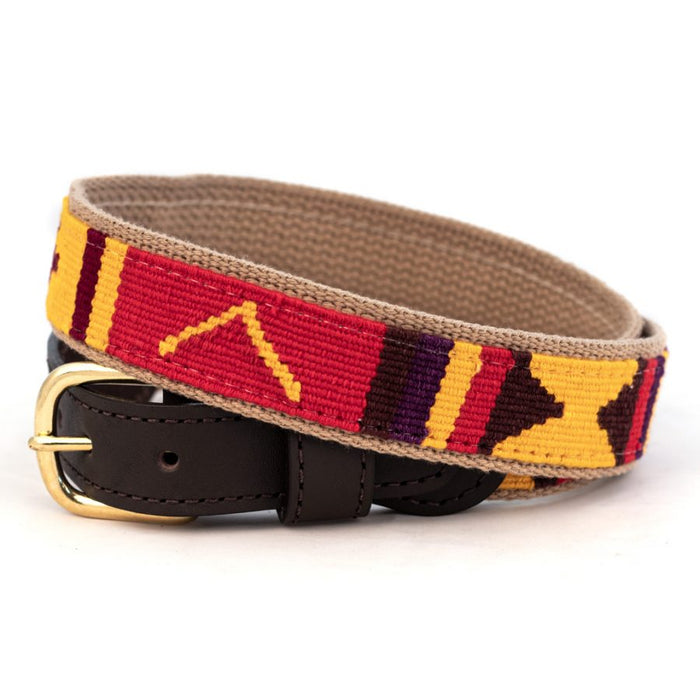 a tail we could wag Cotton and Leather Belt - Seasons Autumn