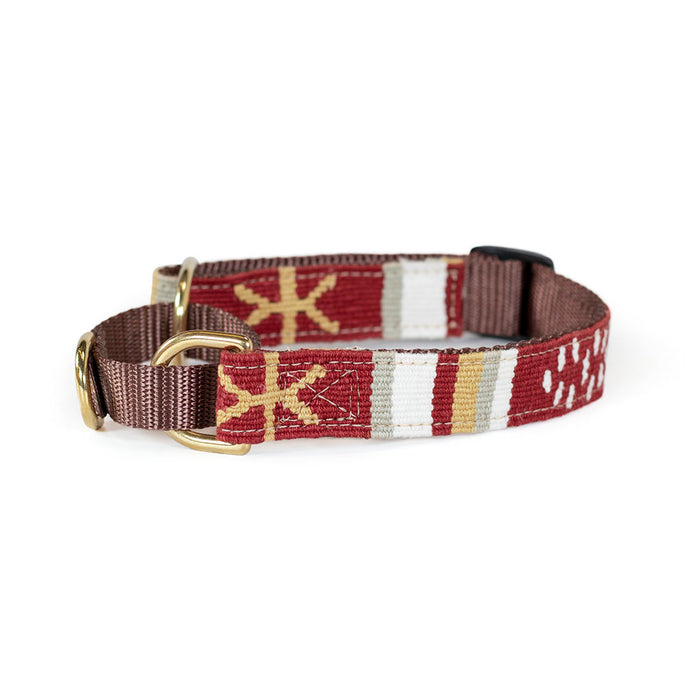 a tail we could wag Martingale Dog Collar - Sun Valley