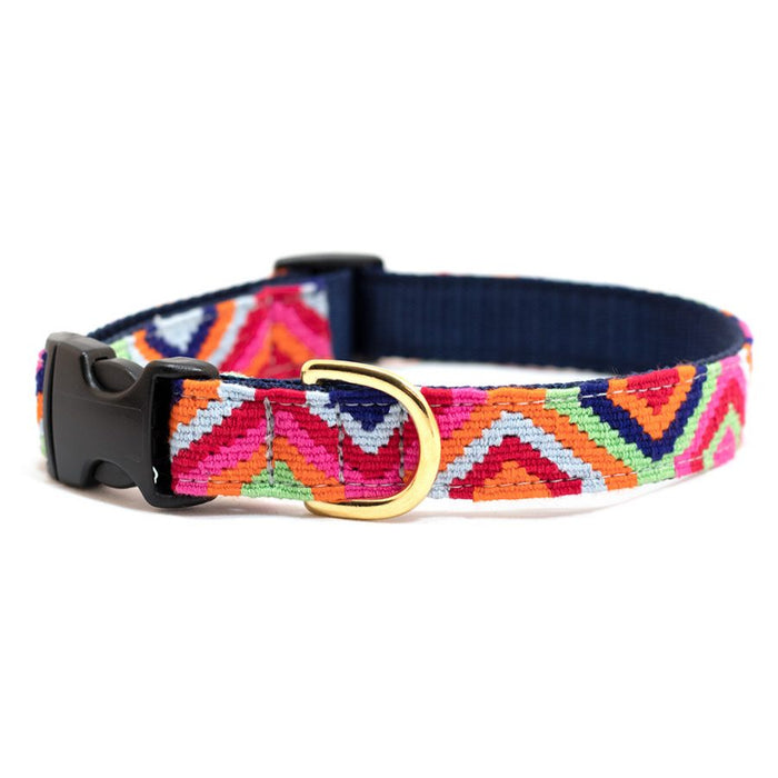 a tail we could wag Side-Release Dog Collar - Retro