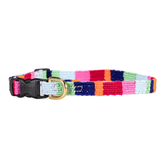 a tail we could wag Side-Release Extra Small Dog or Cat Collar - At the Beach
