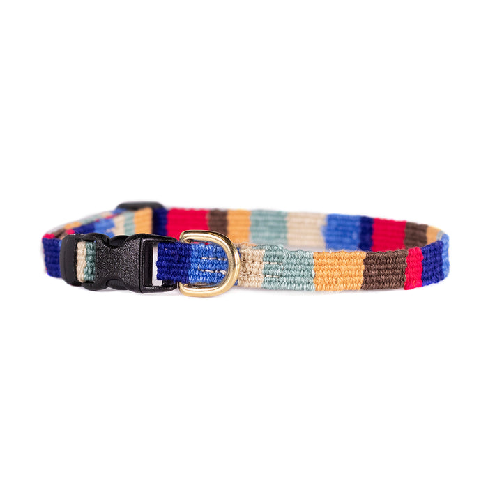 a tail we could wag Side-Release Extra Small Dog or Cat Collar - At the Beach