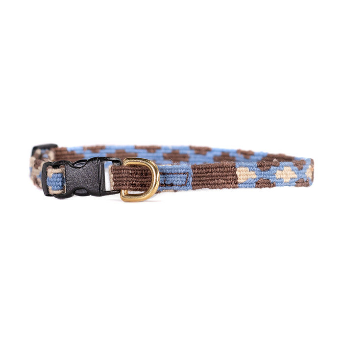 a tail we could wag Side-Release Extra Small Dog or Cat Collar - Block Island
