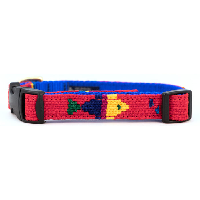 a tail we could wag Side-Release Dog Collar - Foolish Fish