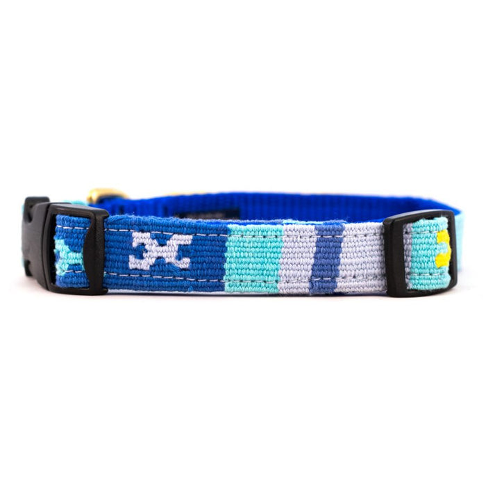 a tail we could wag Side-Release Dog Collar - Starry Day