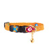 a tail we could wag God's Eye Gold cat collar