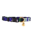 a tail we could wag Sun Valley Night cat collar with bell