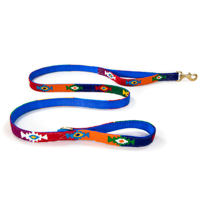a tail we could wag Two-Handle Leash - God's Eye