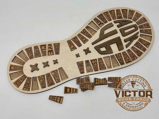 Adirondack Peaks Challenge Hiking Boot Tracker