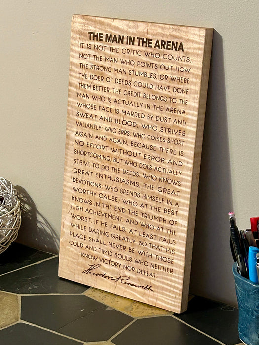 The Man in the Arena