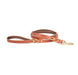 Basic Braided Leash Auburn Leathercrafters Tan