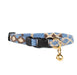 a tail we could wag cat collar in Block Island Blue