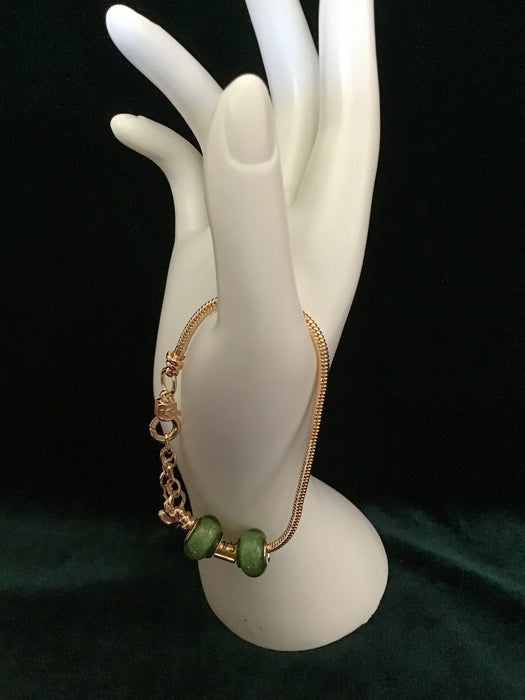 Zodiac adjustable snake bracelet