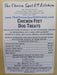 Dog treat Gruaranteed Analysis abel for 'Chicken Feet' from The Chosen Spot K9 Kitchen with nutritional information and ingredients.