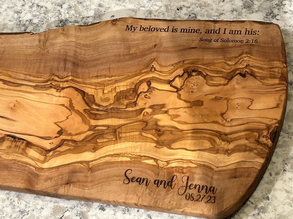 Chopping Board Custom Engraving