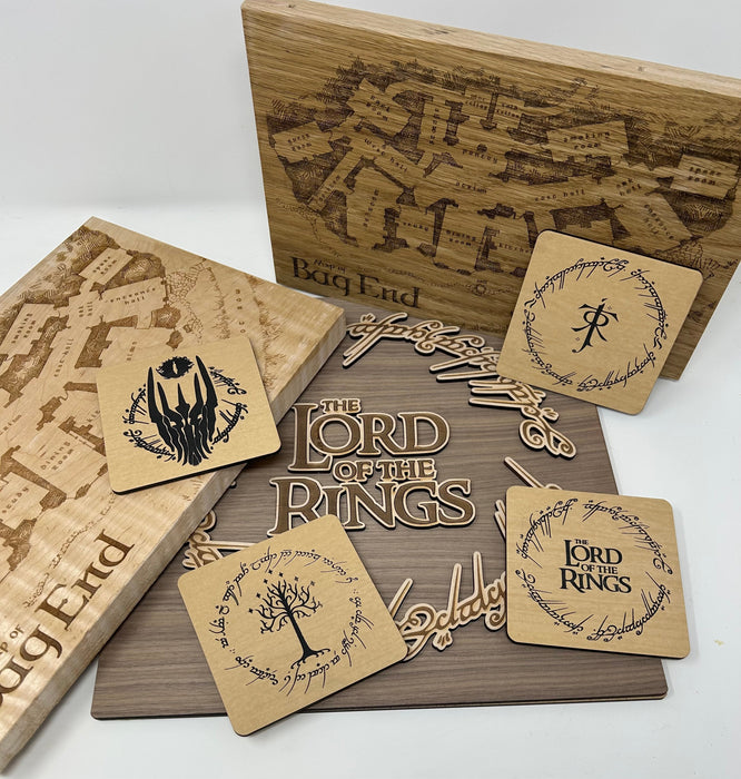 LOTR Drink Coaster Set 