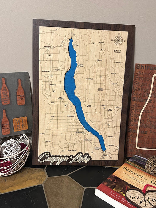 Finger Lakes Bathymetric Maps