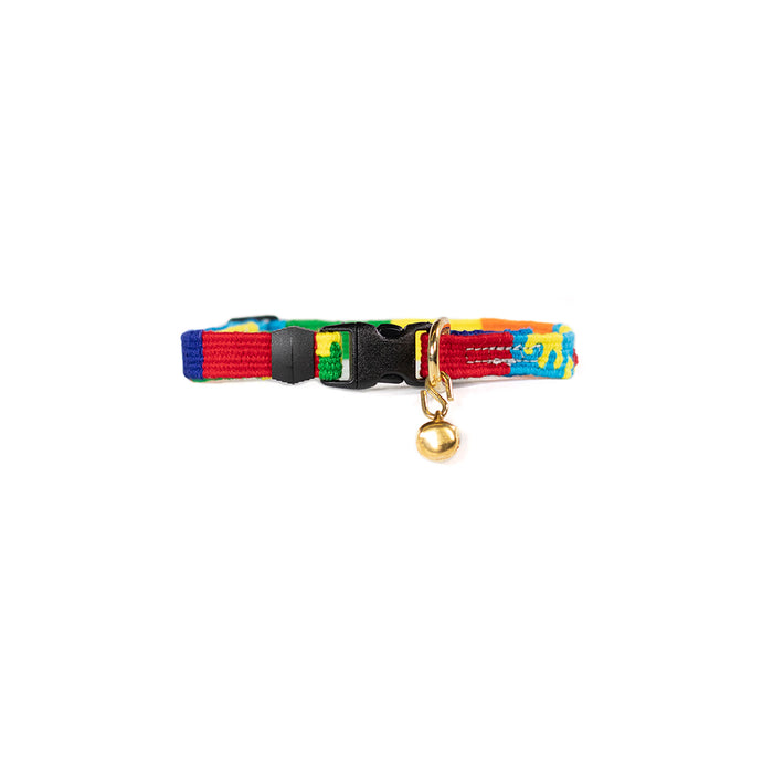 Fiesta Cat Collar with Breakaway Buckle and attached bell