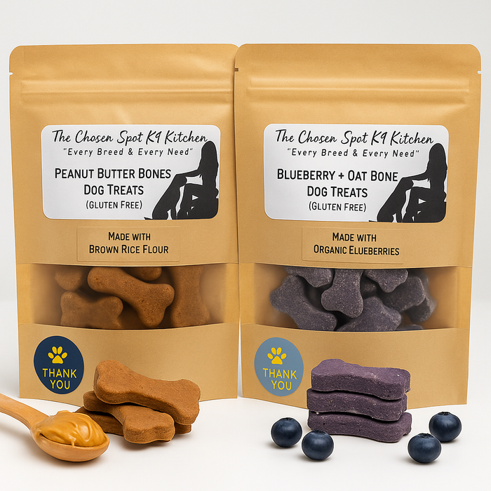 The Gluten-Free Bones Bundle 🐾 Handmade Organic Dog Treats
