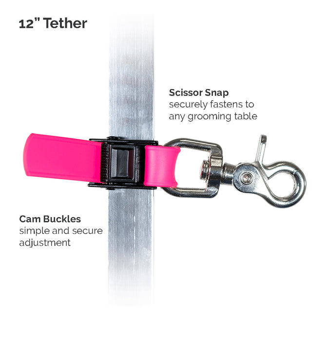 Grooming Tether with notes on special features