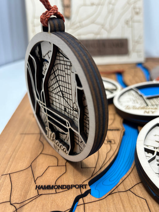 Finger Lakes LakeTown Ornaments