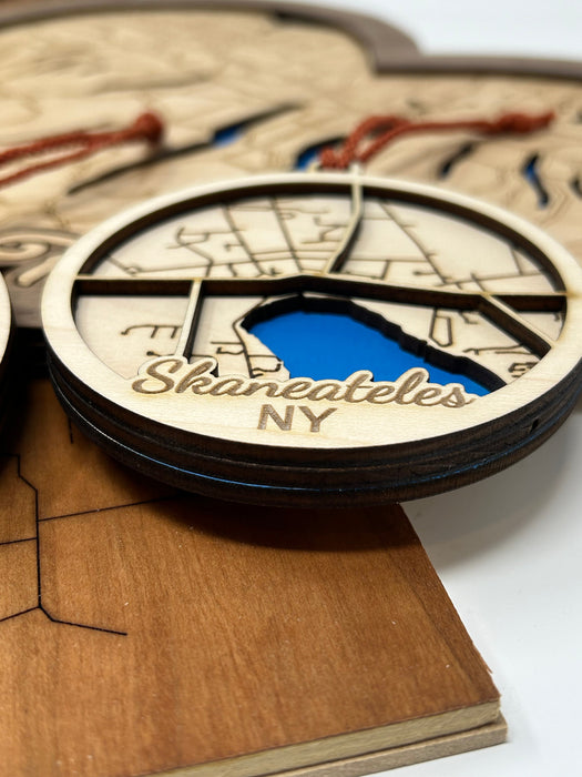 Finger Lakes LakeTown Ornaments