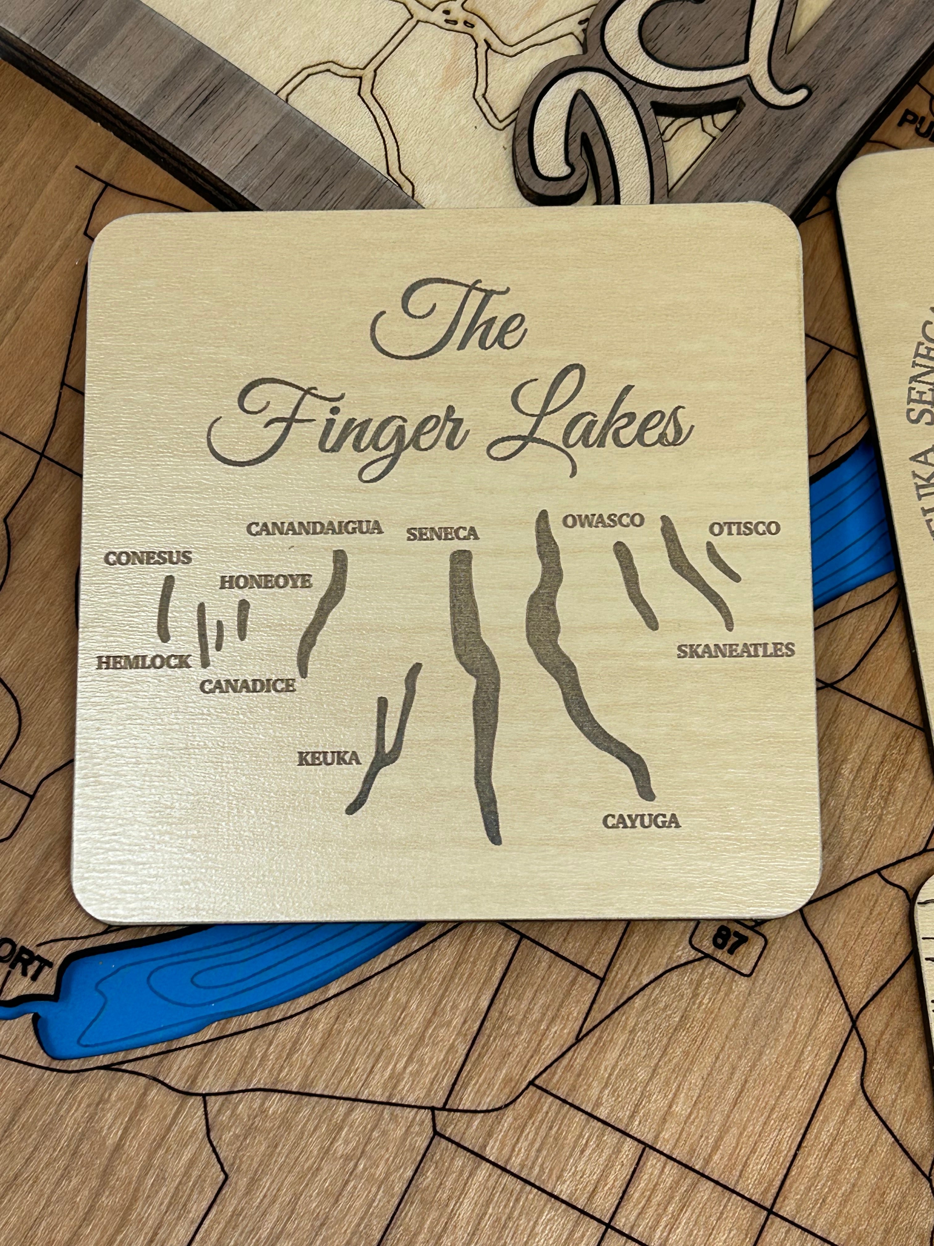 Finger Lakes Table Top Coasters