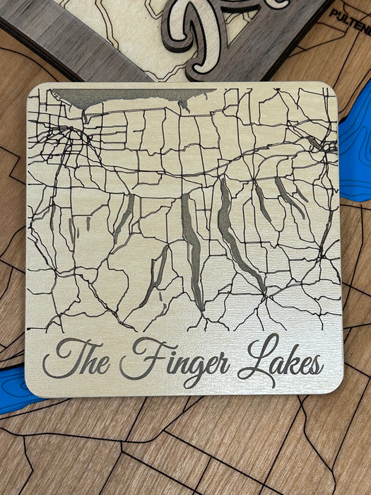 Finger Lakes Table Top Coasters