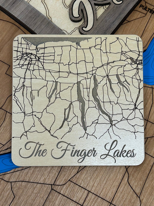 Finger Lakes Table Top Coasters