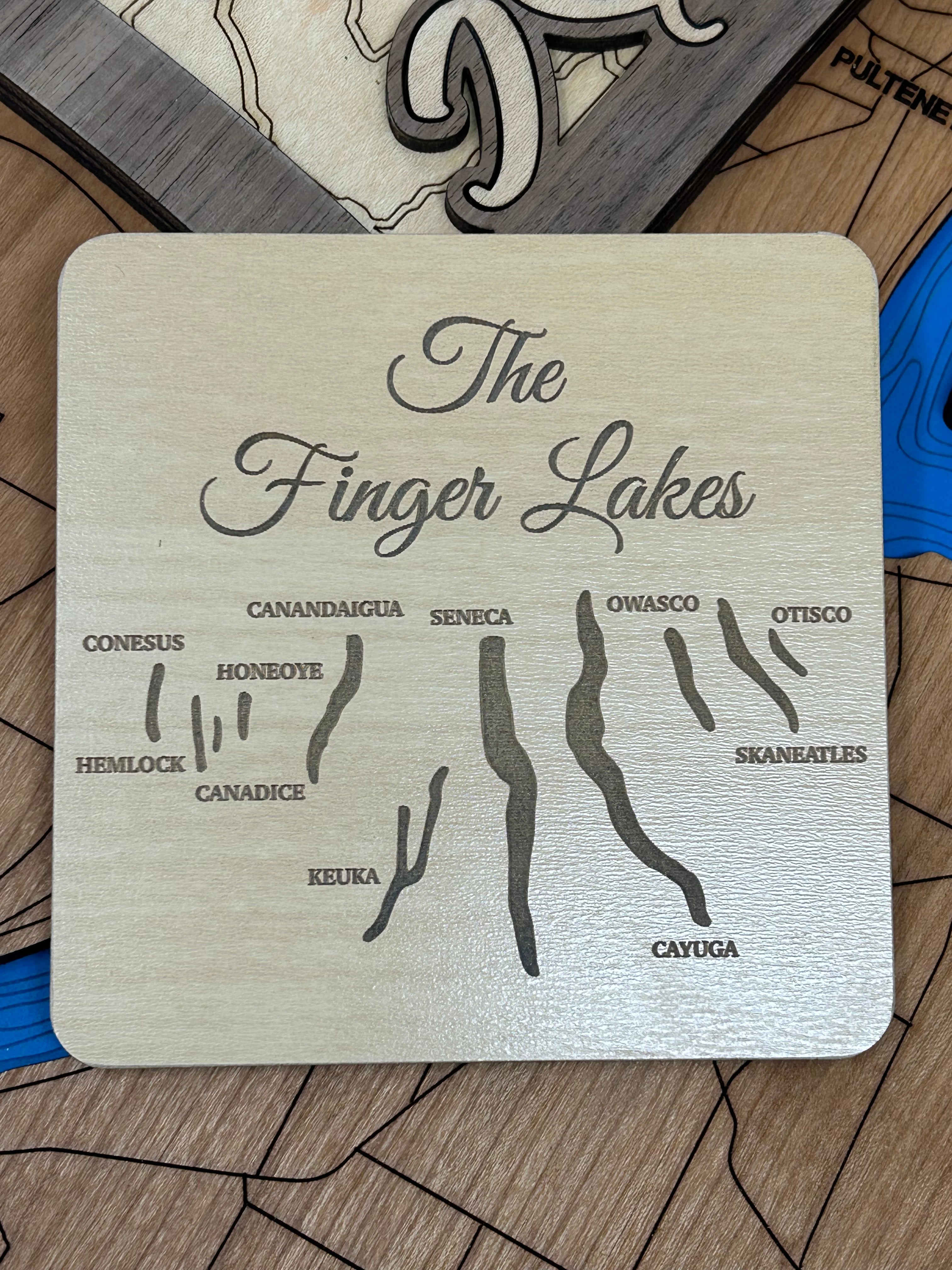 Finger Lakes Table Top Coasters