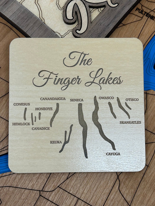Finger Lakes Table Top Coasters