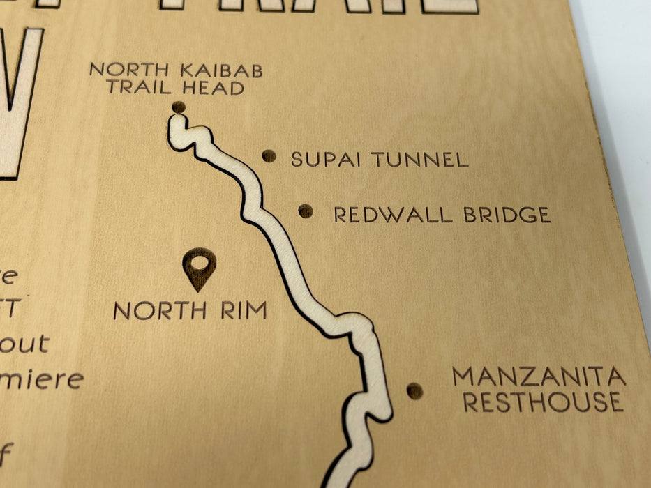 Rim to Rim Trail Sign | Grand Canyon National Park