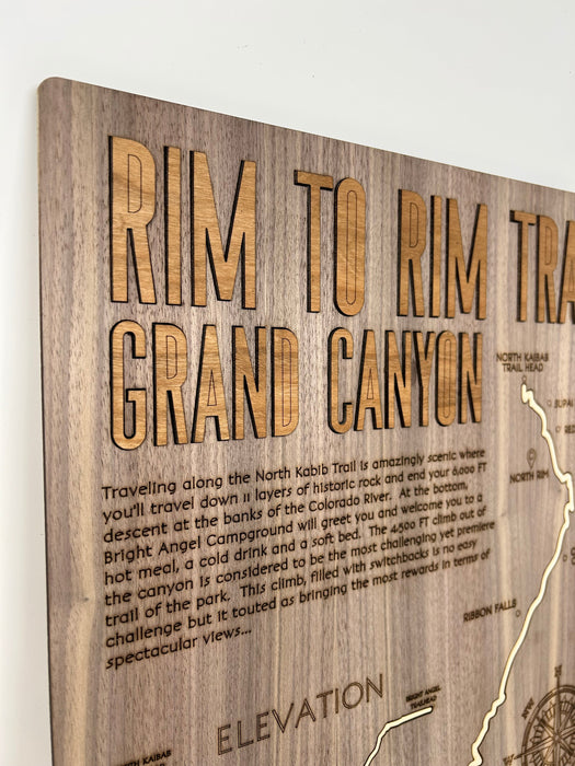 Rim to Rim Trail Sign | Grand Canyon National Park