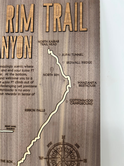 Rim to Rim Trail Sign | Grand Canyon National Park