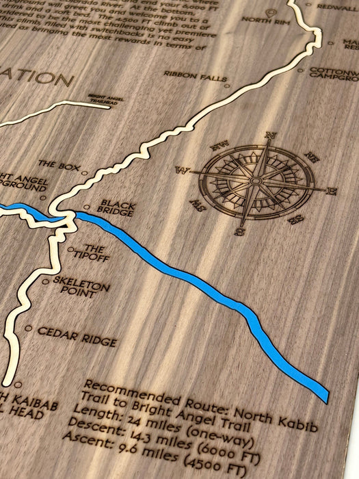Rim to Rim Trail Sign | Grand Canyon National Park