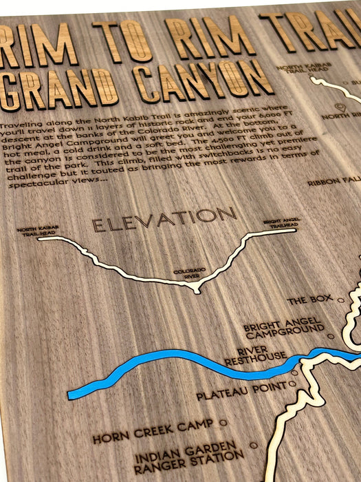 Rim to Rim Trail Sign | Grand Canyon National Park