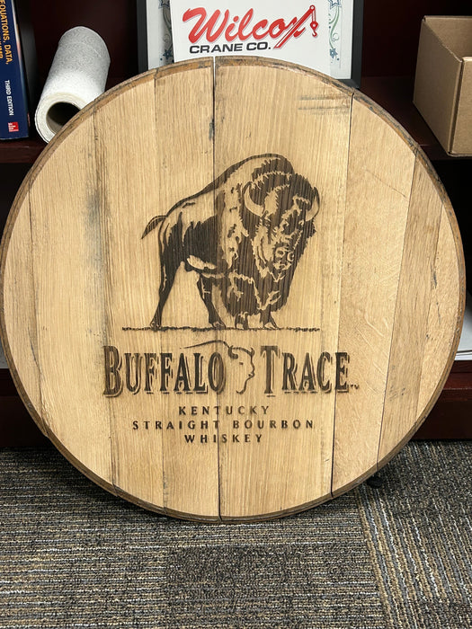 Custom Bourbon Barrel Lid Engraving