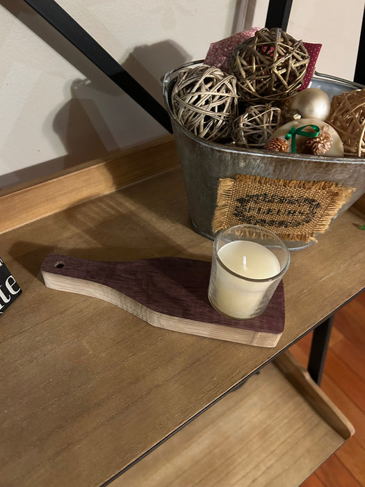 Wine Barrel Stave Wine Bottle Votive Candle Holder