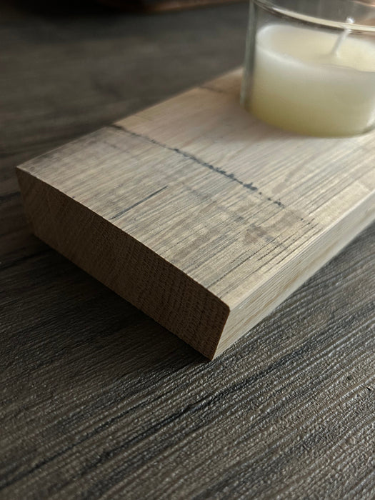 Barrel Stave Votive Candle Holder