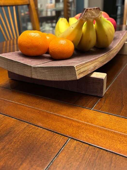 Wine Barrel Tray Table Center Piece | Serving Tray - Small
