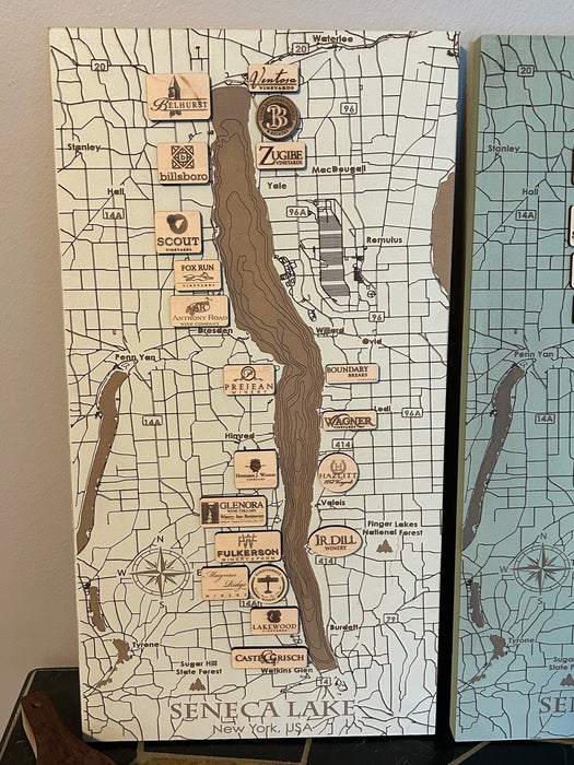 Seneca Lake Winery Map