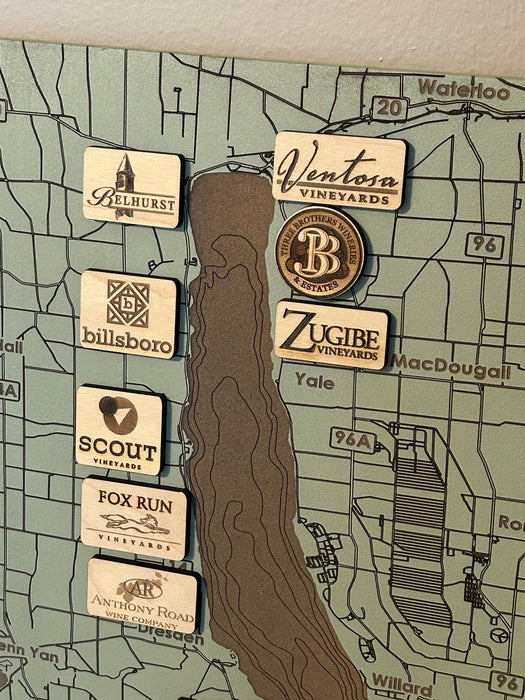 Seneca Lake Winery Map