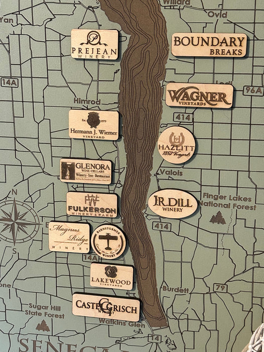 Seneca Lake Winery Map