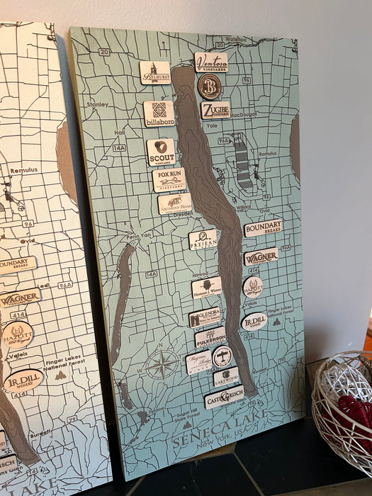 Seneca Lake Winery Map