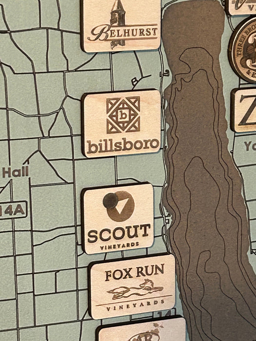 Seneca Lake Winery Map