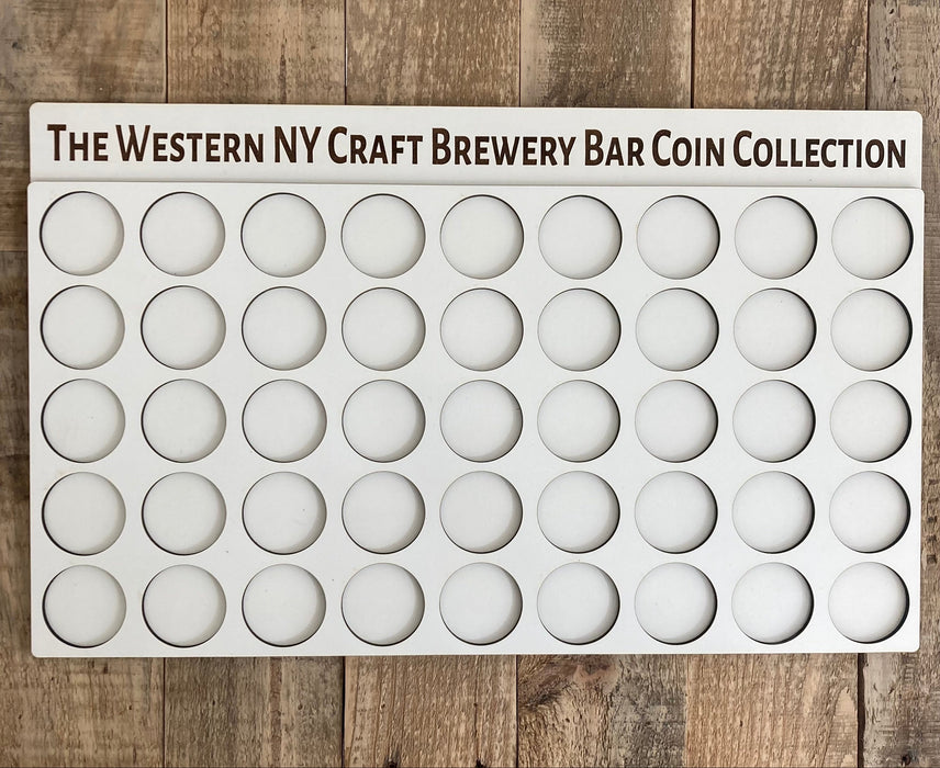 The Western NY Craft Brewery Bar Coin Collection
