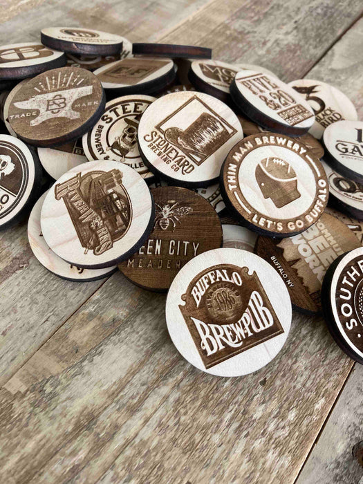 The Western NY Craft Brewery Bar Coin Collection