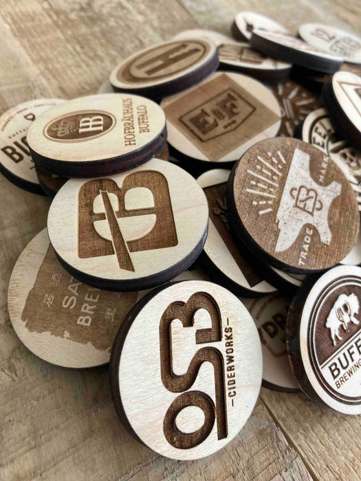The Western NY Craft Brewery Bar Coin Collection