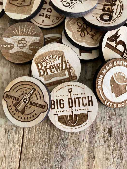 The Western NY Craft Brewery Bar Coin Collection